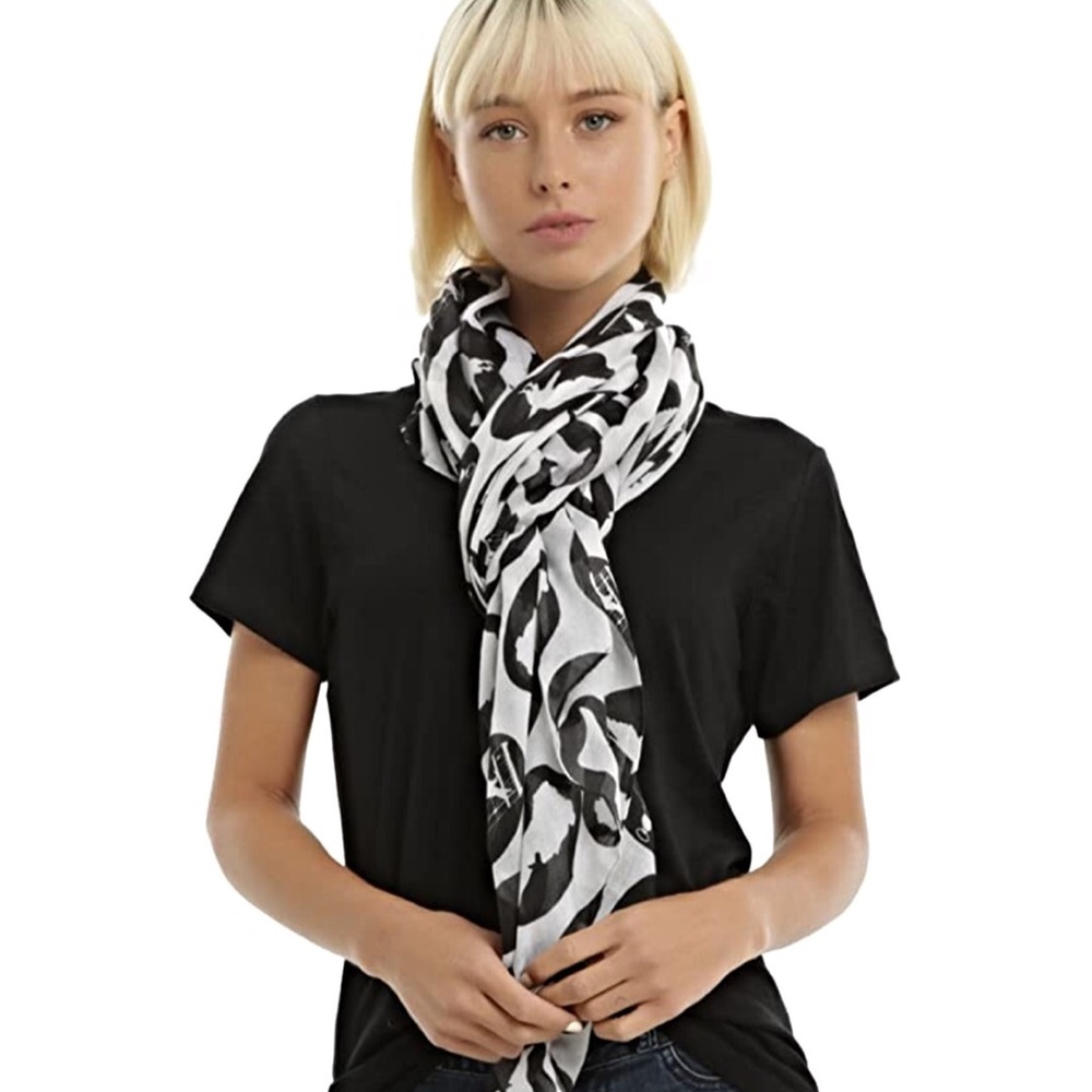 HOT TOPIC 20th CEN FOX MISS PEREGRINE SCARF NWT